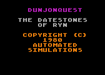 Dunjonquest - The Datestones of Ryn — screenshot 1