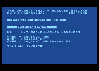 Dragon's TaIL (The) atari screenshot
