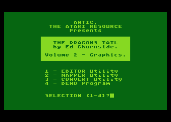 Dragon's TaIL (The) atari screenshot