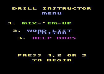 Drill Instructor (The) atari screenshot