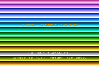 Duelists (The) atari screenshot