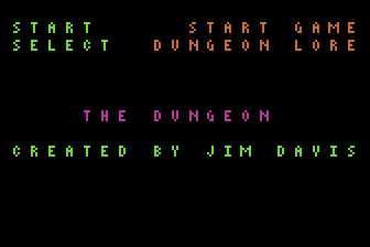 Dungeon (The) atari screenshot