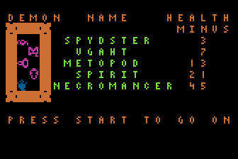 Dungeon (The) atari screenshot