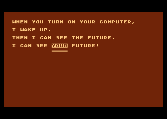 Fortune Teller (The) atari screenshot