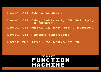Function Machine (The) — screenshot 1