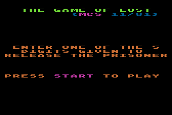 Game of Lost (The) — screenshot 1