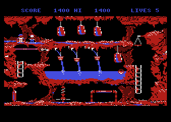 Goonies (The) atari screenshot