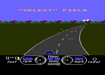 Great American Cross-Country Road Race (The) atari screenshot