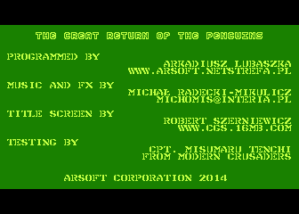 Great Return of the Penguins (The) atari screenshot
