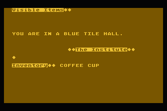Institute (The) atari screenshot