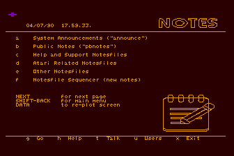 Learning Phone (The) atari screenshot