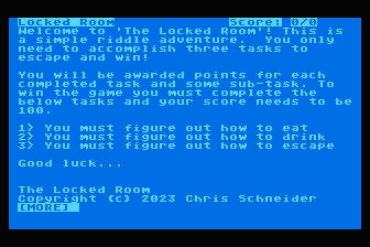 Locked Room (The) atari screenshot