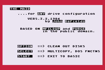 Maid (The) atari screenshot
