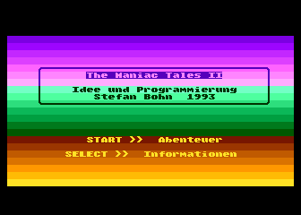 Maniac Tales II (The) atari screenshot