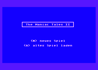 Maniac Tales II (The) atari screenshot