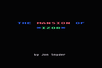 Mansion of Izor (The) atari screenshot