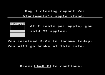 Market Place (The) atari screenshot