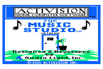 Music Studio (The) atari screenshot