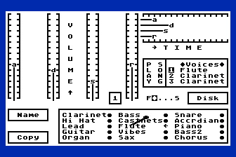 Music Studio (The) atari screenshot