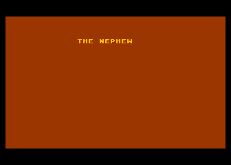 Nephew (The) atari screenshot