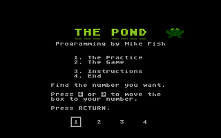 Pond (The) atari screenshot