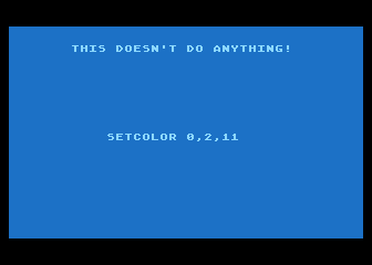 Programmer's Program (The) atari screenshot