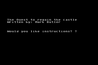 Quest to Regain the Castle (The) — screenshot 1