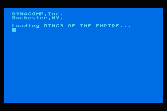Rings of the Empire (The) — screenshot 1