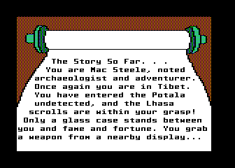 Serpent's Star (The) atari screenshot