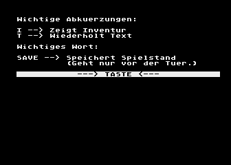 Seven Keys (The) atari screenshot