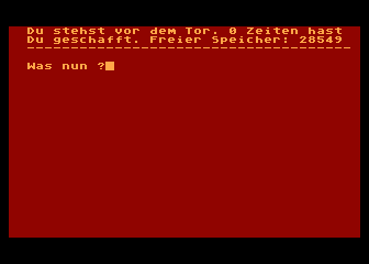 Seven Keys (The) atari screenshot