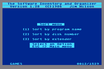Software Inventory and Organizer (The)