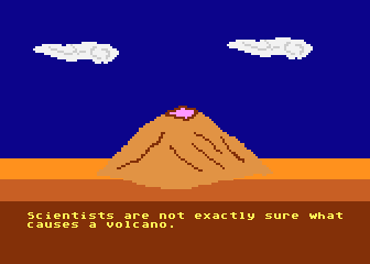 Solar System (The) / Mount Saint Helens atari screenshot