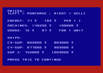 Space Factory (The) atari screenshot