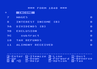 Tax Advantage (The) atari screenshot