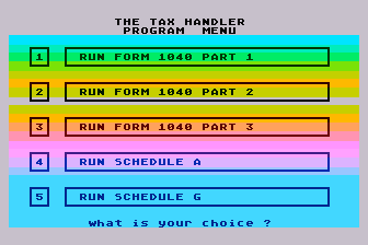 Tax Handler (The) atari screenshot