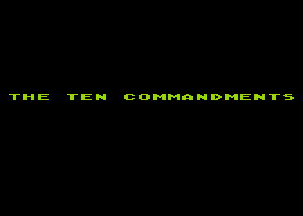 Ten Commandments (The) — screenshot 1