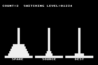 Towers of Hanoi (The) — screenshot 1