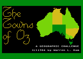 Towns of Oz (The) atari screenshot