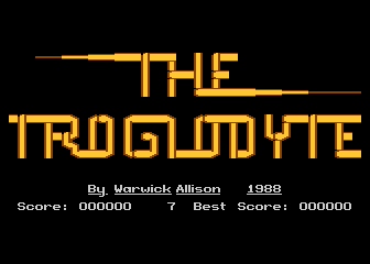 Troglodyte (The) atari screenshot