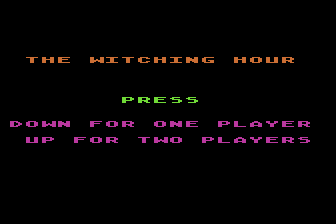 Witching Hour (The) atari screenshot