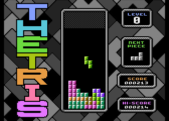 Thetris atari screenshot