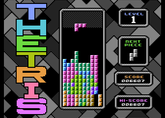 Thetris atari screenshot