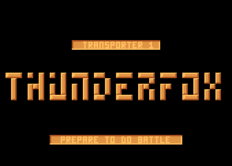 Thunderfox atari screenshot