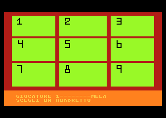 Tic-Tac-Snack atari screenshot