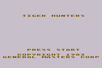 Tiger Hunters atari screenshot