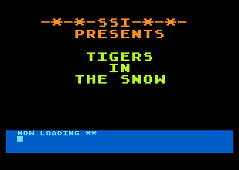 Tigers in the Snow — screenshot 1