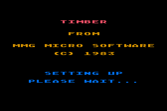 Timber! atari screenshot