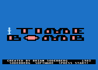 Time Bomb atari screenshot