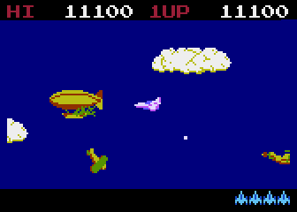 Time Pilot atari screenshot